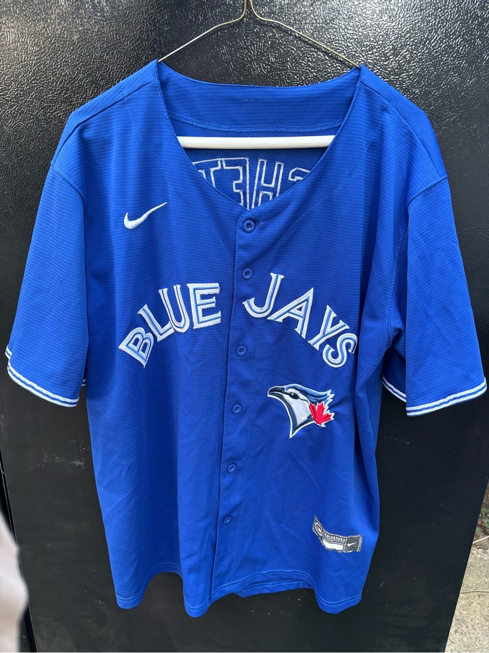 Nike MLB Toronto Blue Jays Bo Bichette Stitched Jersey Blue Men's Large
